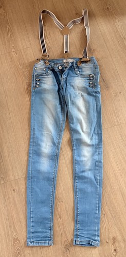Jeanshose blau damen m mit - blau,