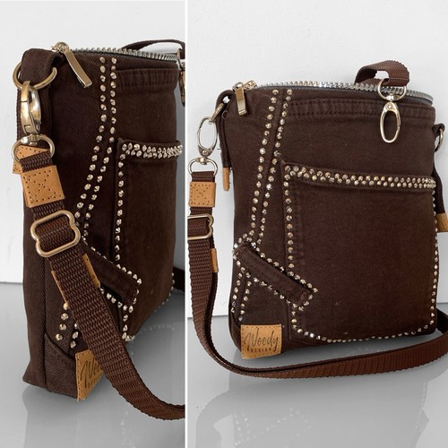 Jeanstasche chocolate denim - jeanstasche,