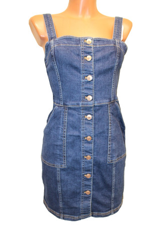 Jeanskleid 36 minikleid - h&m,