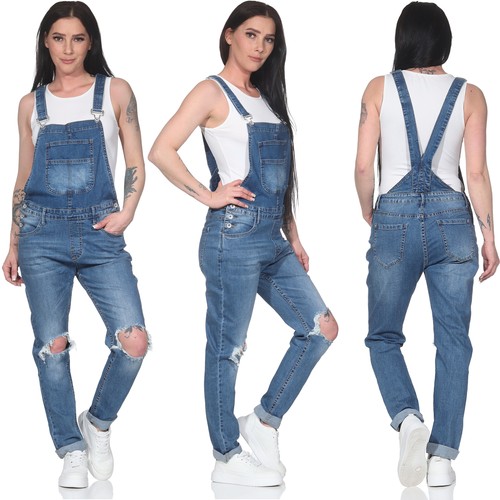 Latzhose damen jeans - latzhose,