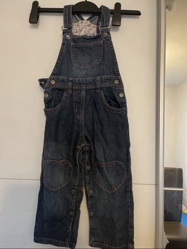 Mädchen jeanshose mit träger - mädchen,