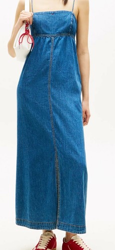 Tommy jeans damen trägerkleid - tommy,