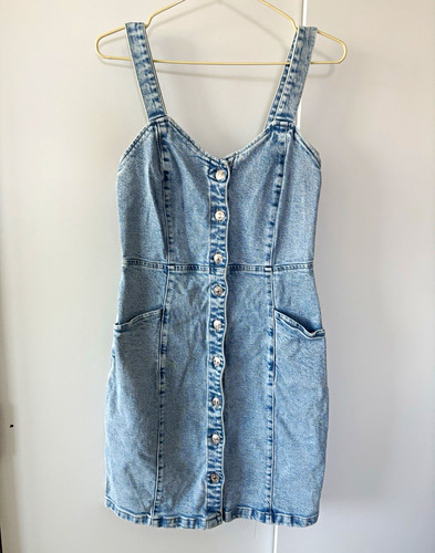 Mng denim jeanskleid - denim,