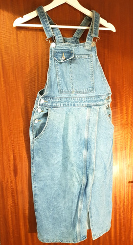 Jeans latzrock kleid damen - jeans,