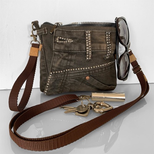 Jeanstasche chocolate denim - jeanstasche,