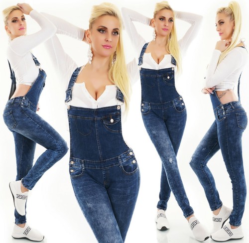 Damen latzjeans jeans hose - damen,