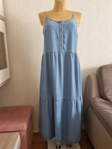 Damen jeans kleid - jeans-kleid, gr.40
